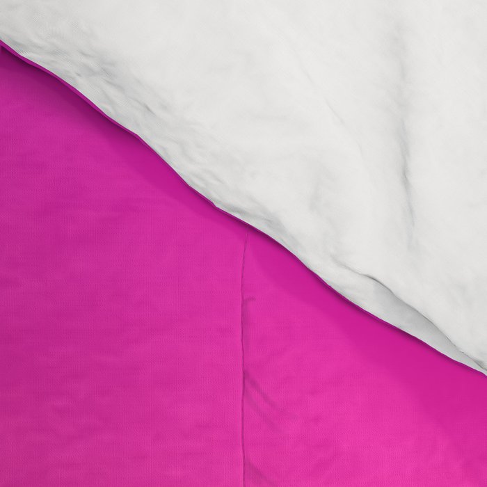 Hot Magenta Pink and Orange Trendy Ombre Comforter Gallery Image 4