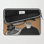 Line Art Pomegranates 5 Laptop Sleeve Gallery Image 2