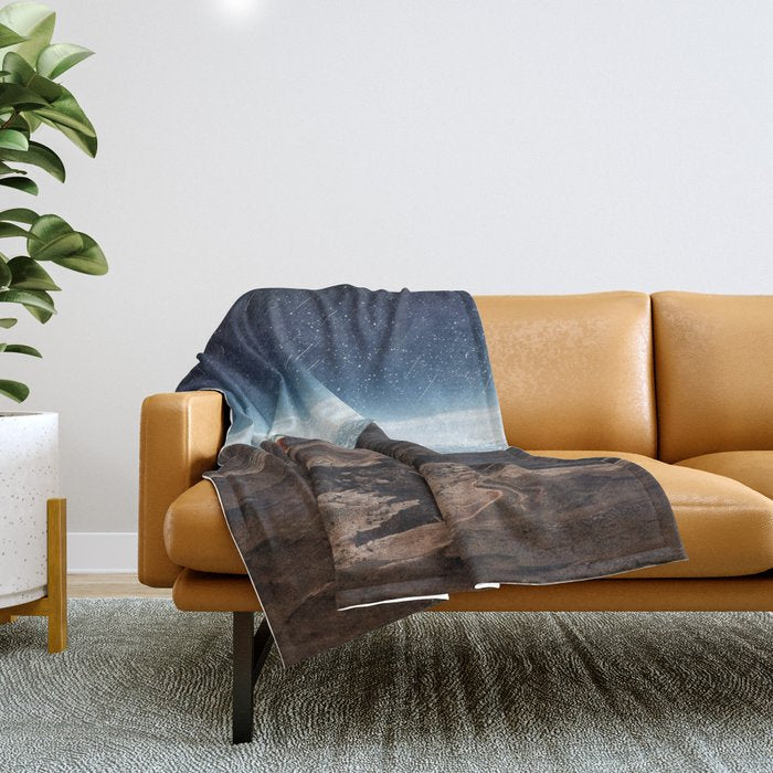 I Thought I was getting closer to You  Throw Blanket Gallery Image 1