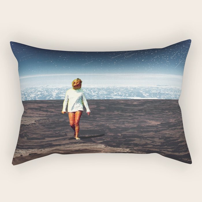 I Thought I was getting closer to You  Rectangular Pillow Gallery Image 1