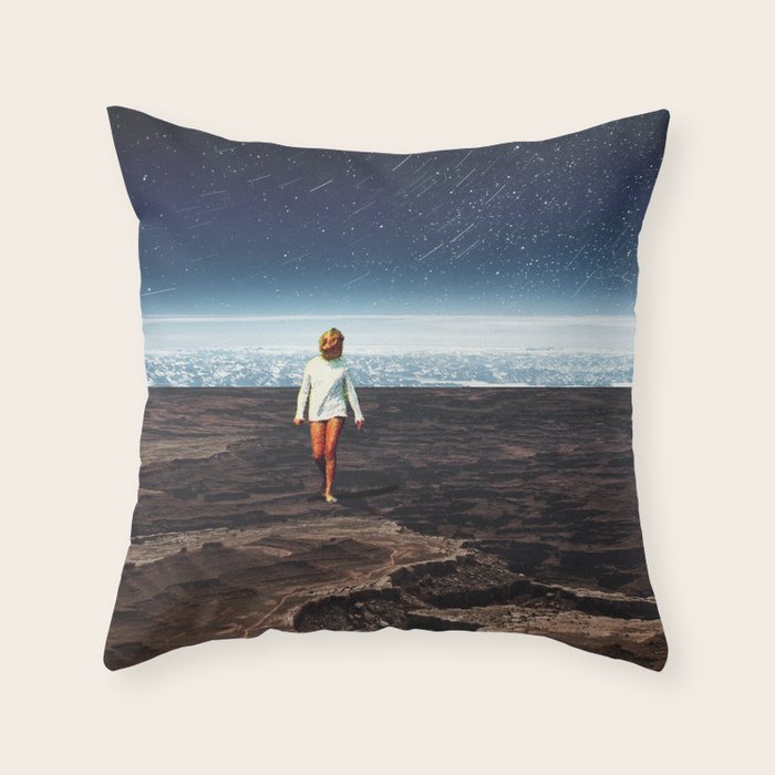 I Thought I was getting closer to You  Throw Pillow Gallery Image 1
