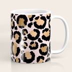 Animal print - pink copper Coffee Mug Gallery Image 1