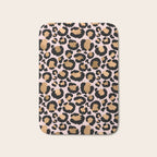 Animal print - pink copper Bath Mat Gallery Image 1