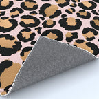 Animal print - pink copper Rug Gallery Image 4