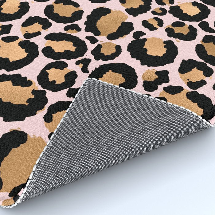 Animal print - pink copper Rug Gallery Image 4
