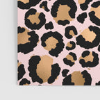 Animal print - pink copper Poster Gallery Image 3