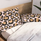 Animal print - pink copper Pillow Sham Gallery Image 2