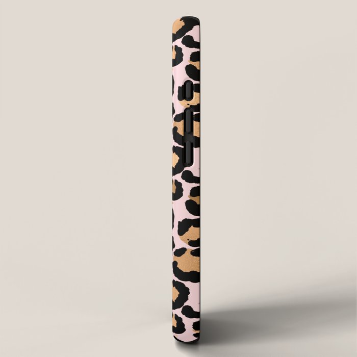 Animal print - pink copper iPhone Case Gallery Image 2
