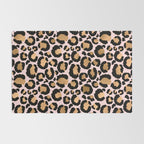 Animal print - pink copper Rug Gallery Image 2