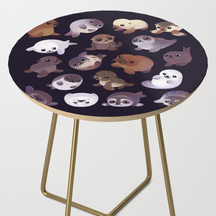 Seal pup - dark Side Table Gallery Image 2
