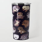 Seal pup - dark Travel Mug Gallery Image 1