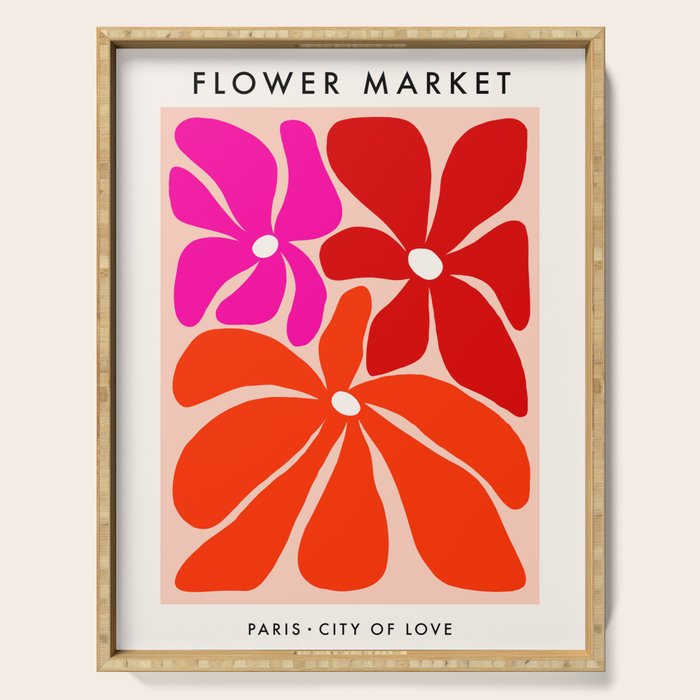 Full Bloom Flower Market  - City of Love Serving Tray Gallery Image 1