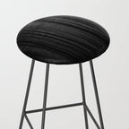 The Dense & Foggy Forest (Black and White) Stool Gallery Image 2