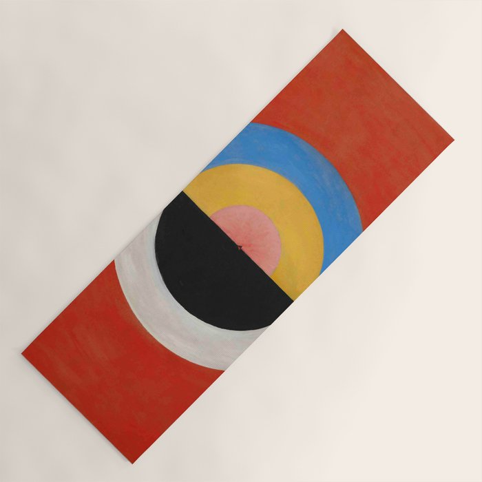 Hilma af Klint "The Swan, No. 17, Group IX-SUW" Yoga Mat Gallery Image 1