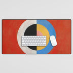 Hilma af Klint "The Swan, No. 17, Group IX-SUW" Desk Mat Gallery Image 1