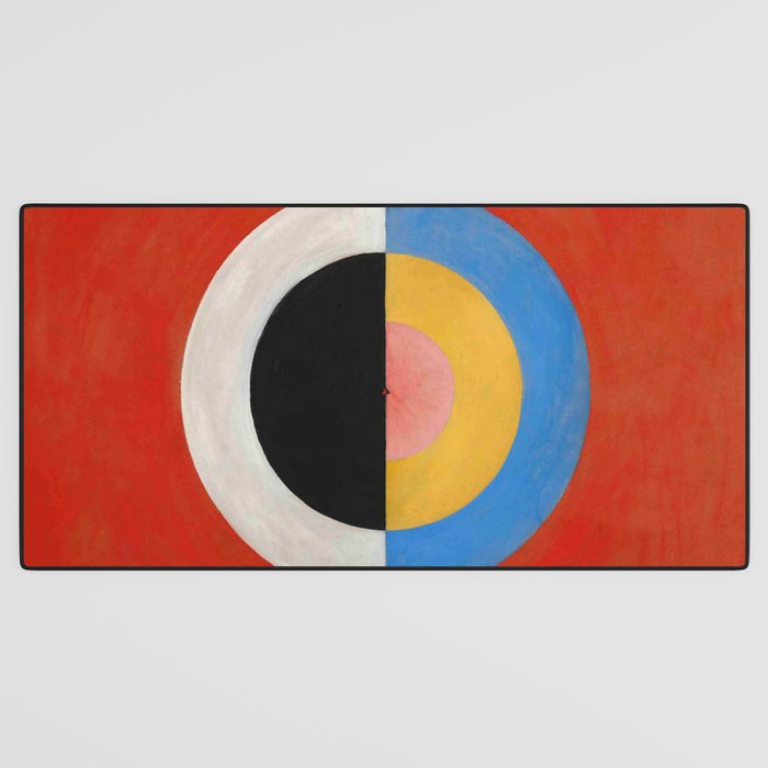 Hilma af Klint "The Swan, No. 17, Group IX-SUW" Desk Mat Gallery Image 3