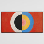 Hilma af Klint "The Swan, No. 17, Group IX-SUW" Desk Mat Gallery Image 3