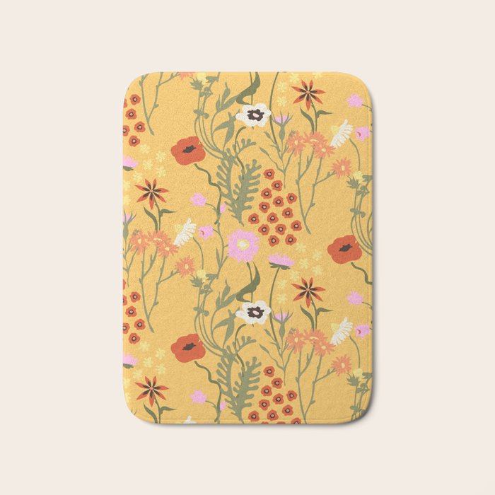 Flower Market. London Bath Mat Gallery Image 1
