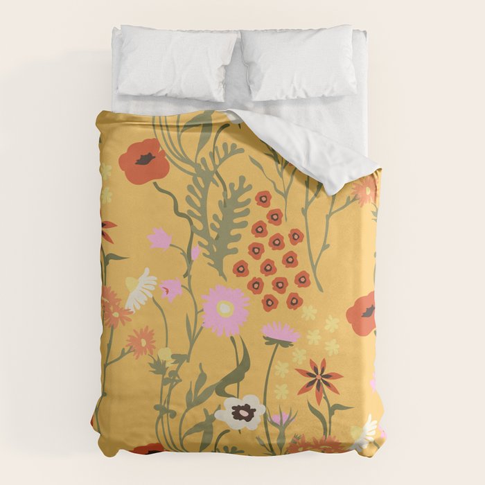 Flower Market. London Duvet Cover Gallery Image 1