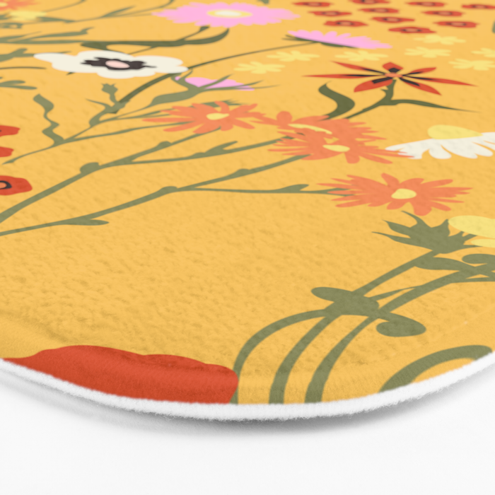 Flower Market. London Bath Mat Gallery Image 3