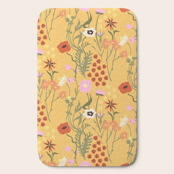 Flower Market. London Bath Mat Gallery Image 2