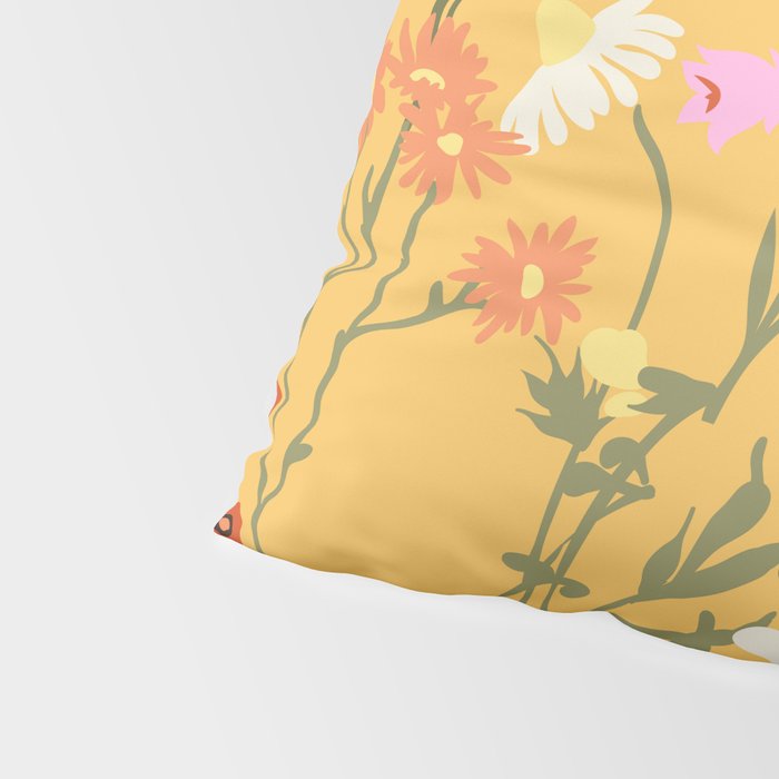 Flower Market. London Pillow Sham Gallery Image 4