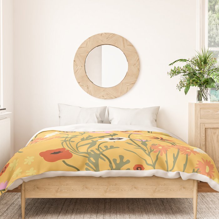 Flower Market. London Duvet Cover Gallery Image 3