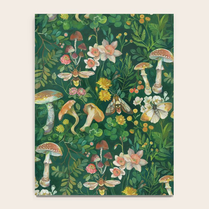 Mushrooms Dandelion Garden Notebook Gallery Image 4