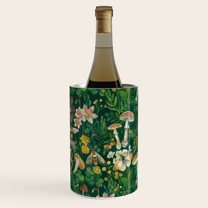 Mushrooms Dandelion Garden Wine Chiller Gallery Image 3