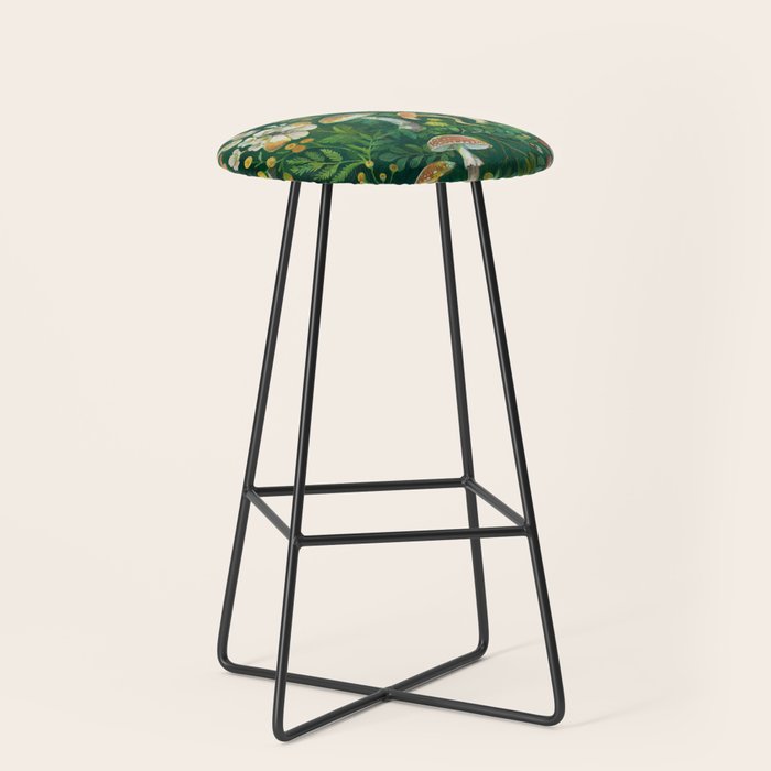 Mushrooms Dandelion Garden Stool Gallery Image 1