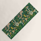 Mushrooms Dandelion Garden Yoga Mat Gallery Image 1