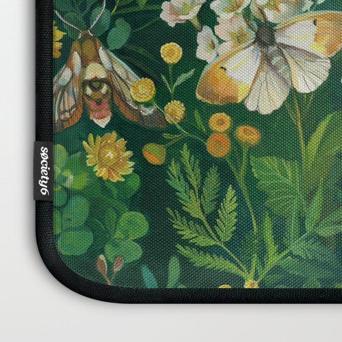 Mushrooms Dandelion Garden Laptop Sleeve Gallery Image 3