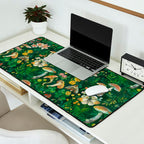 Mushrooms Dandelion Garden Desk Mat Gallery Image 2