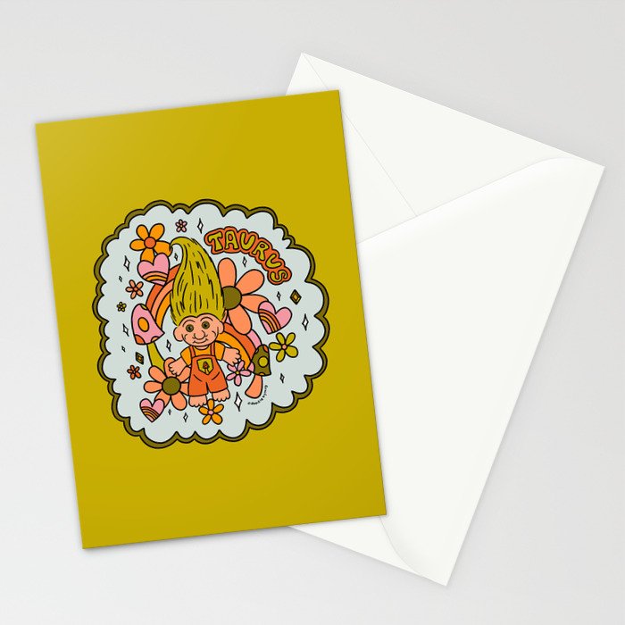Taurus Troll Stationery Card Gallery Image 2