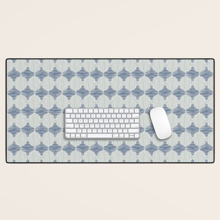 Striped Moroccan Textile Desk Mat Gallery Image 1