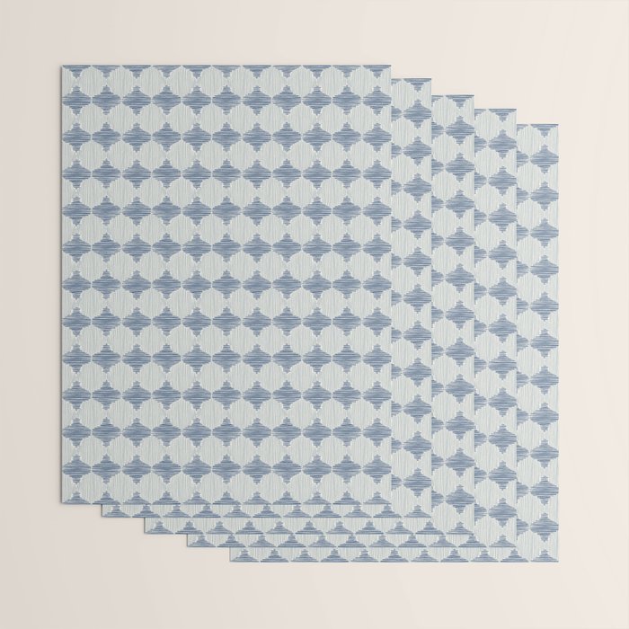 Striped Moroccan Textile Wrapping Paper Gallery Image 3