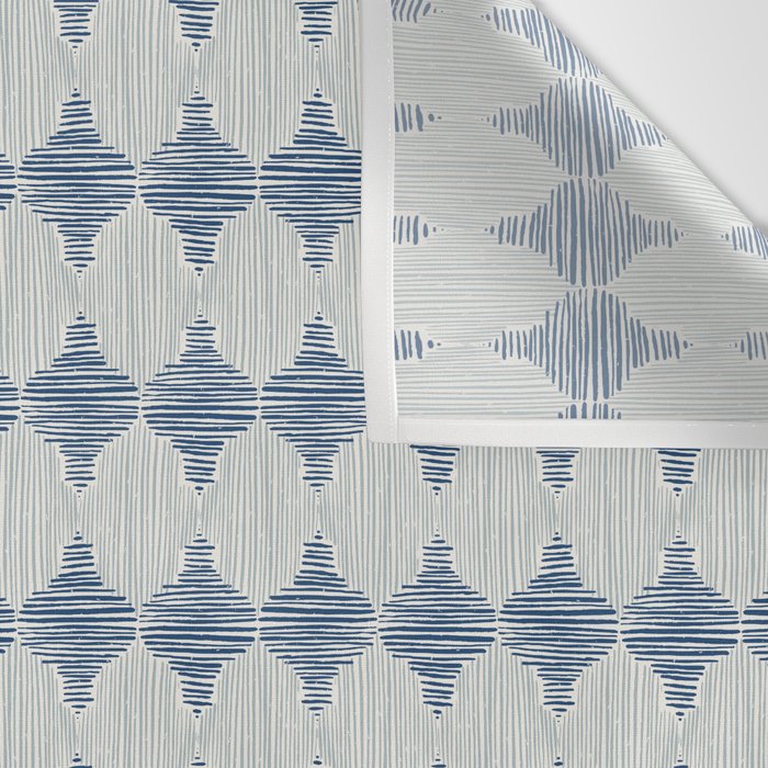 Striped Moroccan Textile Wall Tapestry Gallery Image 3