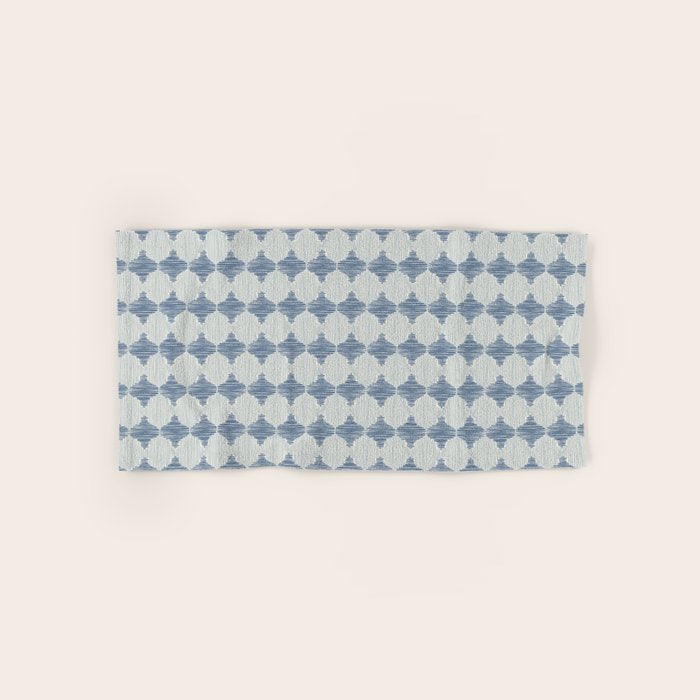 Striped Moroccan Textile Bath Towel Gallery Image 1
