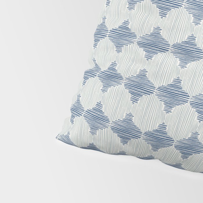 Striped Moroccan Textile Pillow Sham Gallery Image 4
