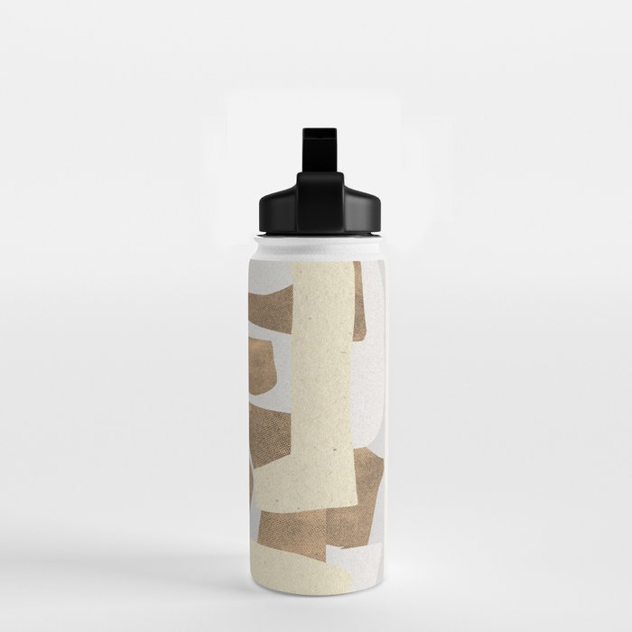 Paper Cut Composition Water Bottle Gallery Image 2