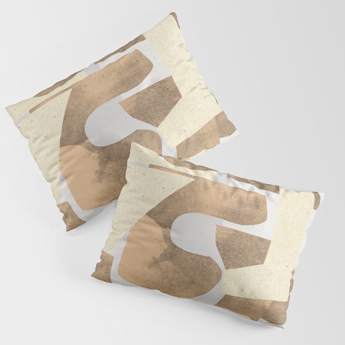 Paper Cut Composition Pillow Sham Gallery Image 3