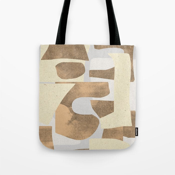 Paper Cut Composition Tote Bag Gallery Image 1