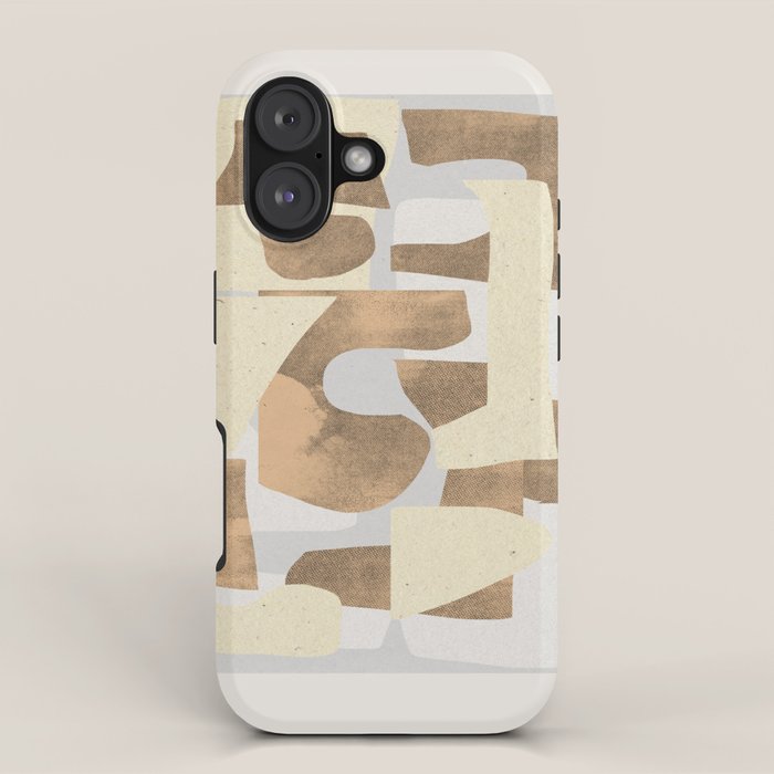 Paper Cut Composition iPhone Case Gallery Image 1