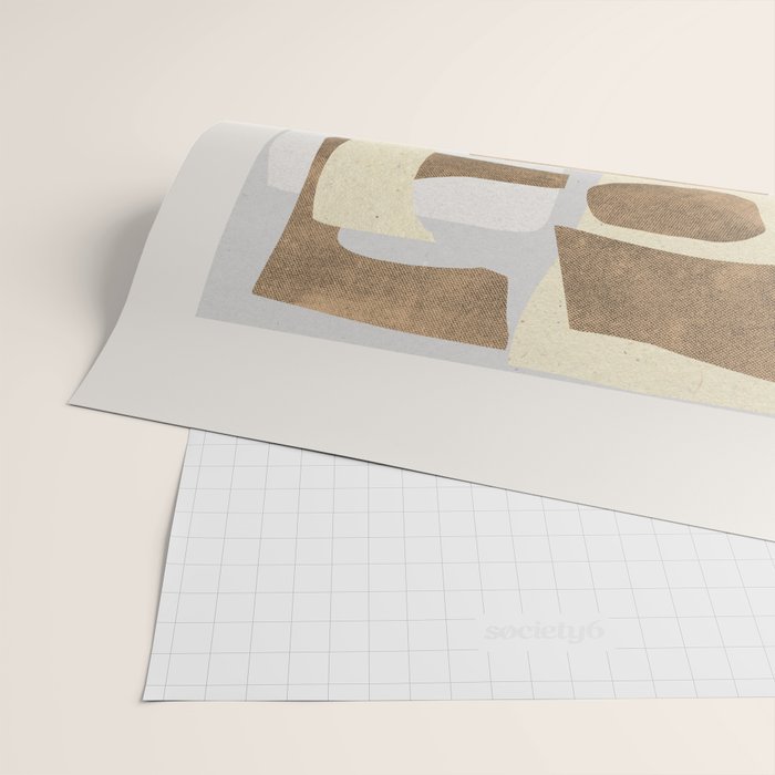 Paper Cut Composition Wrapping Paper Gallery Image 2