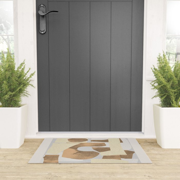 Paper Cut Composition Welcome Mat Gallery Image 3