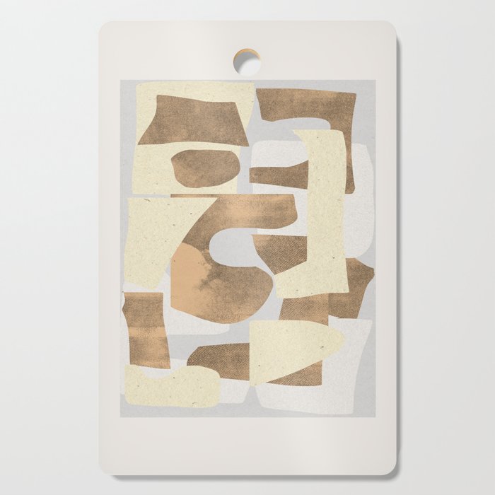 Paper Cut Composition Cutting Board Gallery Image 1