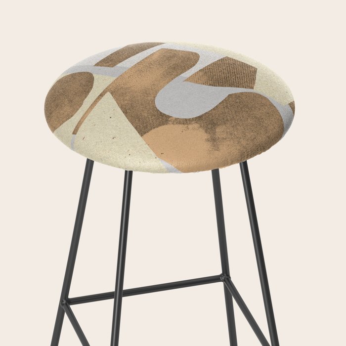Paper Cut Composition Stool Gallery Image 2