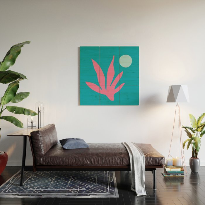 Miami No1 Summer Landscape Wood Wall Art Gallery Image 2