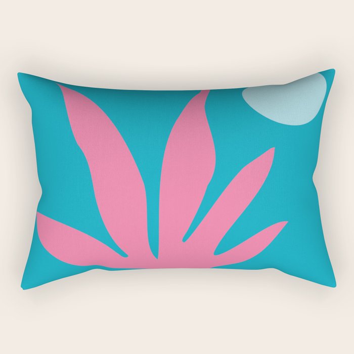 Miami No1 Summer Landscape Rectangular Pillow Gallery Image 2