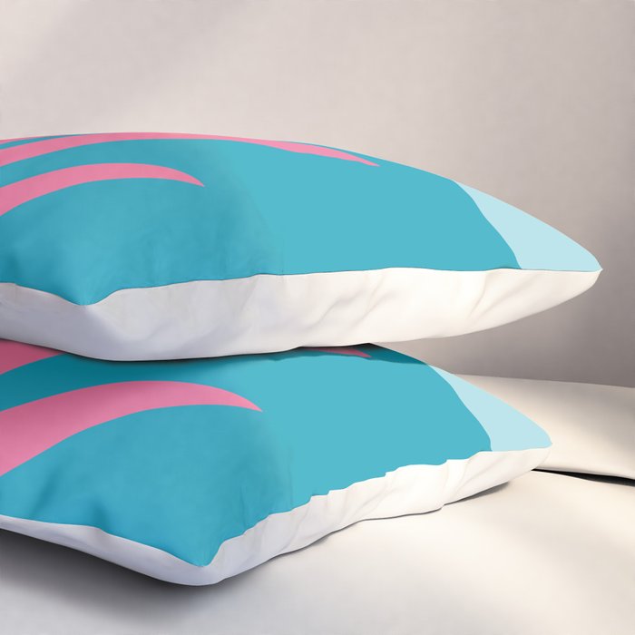 Miami No1 Summer Landscape Pillow Sham Gallery Image 3